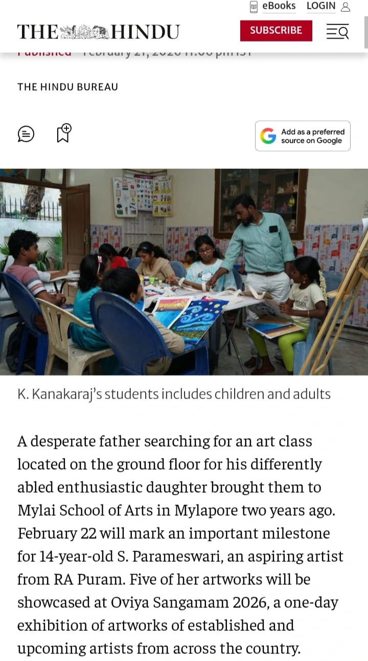 Featured in The Hindu