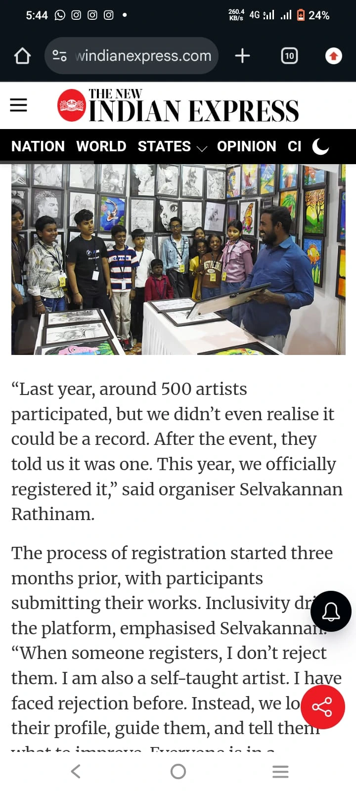 Featured in The New Indian Express